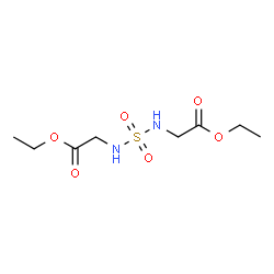 ChemSpider 2D Image | Diethyl 2,2'-(sulfonyldiimino)diacetate | C8H16N2O6S