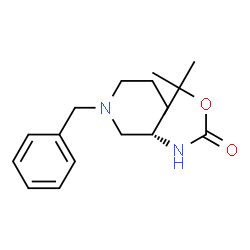 ChemSpider 2D Image | (R)-1-Benzyl-3-Boc-Amino-piperidine | C17H26N2O2