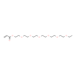 ChemSpider 2D Image | 3,6,9,12,15,18-Hexaoxaicos-1-yl acrylate | C17H32O8