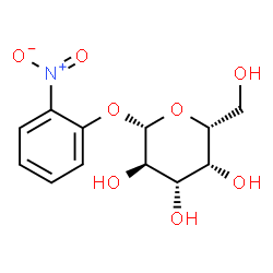 ChemSpider 2D Image | ortho-Nitrophenyl-β-galactoside | C12H15NO8