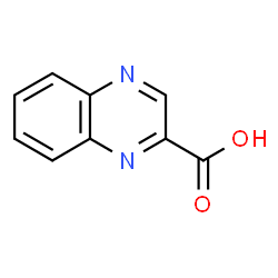 ChemSpider 2D Image | quinoxalinic acid | C9H6N2O2