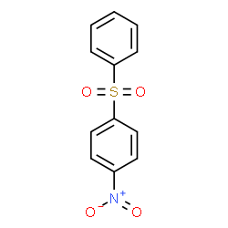 ChemSpider 2D Image | 4-Nitrodiphenyl Sulfone | C12H9NO4S