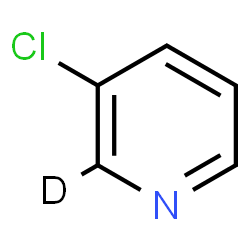 ChemSpider 2D Image | 3-chloro-2-deuterio-pyridine | C5H3DClN