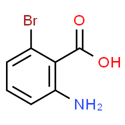 ChemSpider 2D Image | 2-Amino-6-bromobenzoic acid | C7H6BrNO2