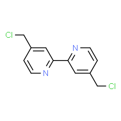 ChemSpider 2D Image | 4,4'-Bis(chloromethyl)-2,2'-bipyridine | C12H10Cl2N2