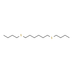 ChemSpider 2D Image | 1,6-Bis(butylsulfanyl)hexane | C14H30S2