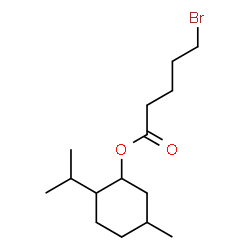 ChemSpider 2D Image | 2-Isopropyl-5-methylcyclohexyl 5-bromopentanoate | C15H27BrO2