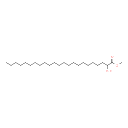 ChemSpider 2D Image | Methyl 2-hydroxytricosanoate | C24H48O3