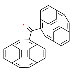 ChemSpider 2D Image | Di(tricyclo[8.2.2.2~4,7~]hexadeca-1,3,5,7,9,11,13,15-octaen-2-yl)methanone | C33H22O