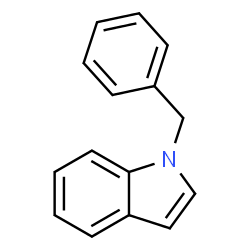 ChemSpider 2D Image | n-benzylindole | C15H13N
