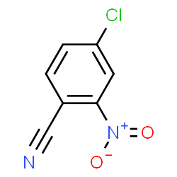 ChemSpider 2D Image | 4-Chloro-2-nitrobenzonitrile | C7H3ClN2O2