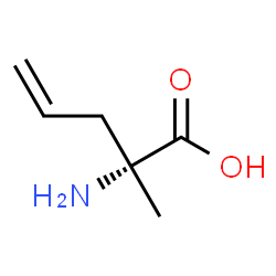 ChemSpider 2D Image | (R)-(+)-alpha-Allylalanine | C6H11NO2