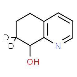 ChemSpider 2D Image | (7,7-~2~H_2_)-5,6,7,8-Tetrahydro-8-quinolinol | C9H9D2NO