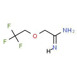 ChemSpider 2D Image | (1E)-2-(2,2,2-Trifluoroethoxy)ethanimidamide | C4H7F3N2O