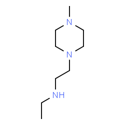 ChemSpider 2D Image | ETHYL[2-(4-METHYLPIPERAZIN-1-YL)ETHYL]AMINE | C9H21N3