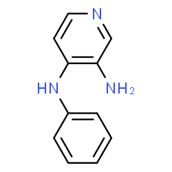 ChemSpider 2D Image | N~4~-Phenyl-3,4-pyridinediamine | C11H11N3