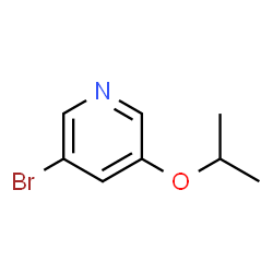 ChemSpider 2D Image | 3-Bromo-5-isopropoxypyridine | C8H10BrNO