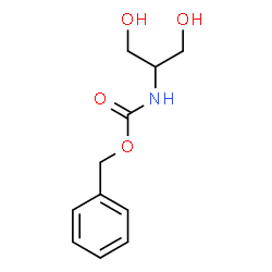 ChemSpider 2D Image | Benzyl (1,3-dihydroxy-2-propanyl)carbamate | C11H15NO4