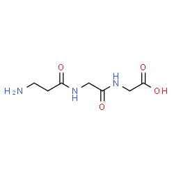 ChemSpider 2D Image | Î²-Alanyldiglycine | C7H13N3O4
