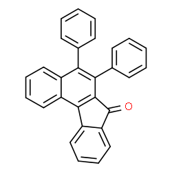 ChemSpider 2D Image | 5,6-Diphenyl-7H-benzo[c]fluoren-7-one | C29H18O