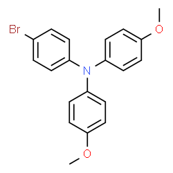 ChemSpider 2D Image | 4-Bromo-N,N-bis(4-methoxyphenyl)aniline | C20H18BrNO2