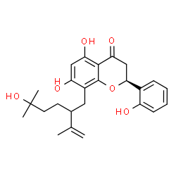 ChemSpider 2D Image | kushenol T | C25H30O6