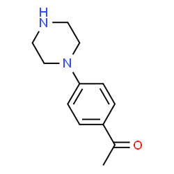 ChemSpider 2D Image | 4'-Piperazinoacetophenone | C12H16N2O