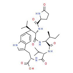 ChemSpider 2D Image | stephanotic acid | C33H46N6O7