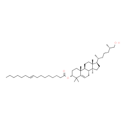 ChemSpider 2D Image | (3alpha,25S)-26-Hydroxylanost-5-en-3-yl (9E)-9-hexadecenoate | C46H80O3