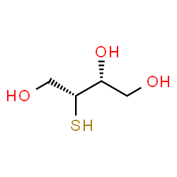 ChemSpider 2D Image | (2R,3R)-3-Sulfanyl-1,2,4-butanetriol | C4H10O3S
