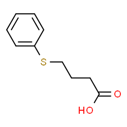 ChemSpider 2D Image | 4-(Phenylthio)butyric acid | C10H12O2S