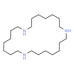ChemSpider 2D Image | 1,9,17-Triazacyclotetracosane | C21H45N3