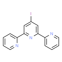ChemSpider 2D Image | 4'-Iod-2,2':6',2''-terpyridin | C15H10IN3
