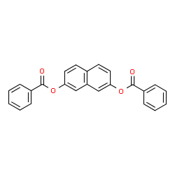 ChemSpider 2D Image | 2,7-Naphthalenediyl dibenzoate | C24H16O4