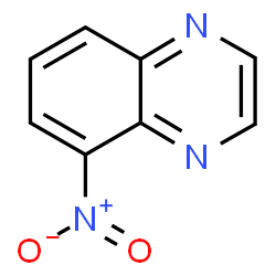 ChemSpider 2D Image | 5-Nitroquinoxaline | C8H5N3O2