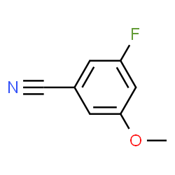 ChemSpider 2D Image | 3-Fluoro-5-methoxybenzonitrile | C8H6FNO