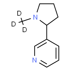 ChemSpider 2D Image | NICOTINE-D3 | C10H11D3N2