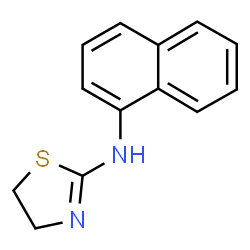 ChemSpider 2D Image | 2-(1-Naphthylamino)-2-thiazoline | C13H12N2S