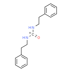 ChemSpider 2D Image | 1,3-Bis(2-phenylethyl)(~11~C)urea | C1611CH20N2O