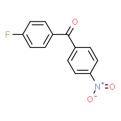 ChemSpider 2D Image | (4-Fluorophenyl)(4-nitrophenyl)methanone | C13H8FNO3