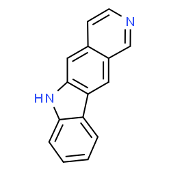 ChemSpider 2D Image | 6H-Pyrido[4,3-b]carbazole | C15H10N2