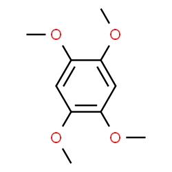 ChemSpider 2D Image | 1,2,4,5-TETRAMETHOXYBENZENE | C10H14O4