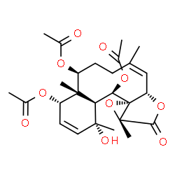 ChemSpider 2D Image | 2,9-diacetyl-2-debutyrylstecholide H | C26H34O10
