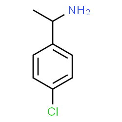 ChemSpider 2D Image | 1-(4-Chlorophenyl)ethanamine | C8H10ClN