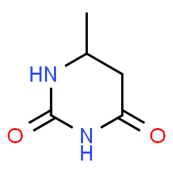 ChemSpider 2D Image | 6-Methyldihydro-2,4(1H,3H)-pyrimidinedione | C5H8N2O2