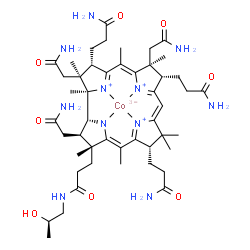 ChemSpider 2D Image | CSID:88293919 | C48H72CoN11O8