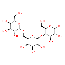 ChemSpider 2D Image | D-Galactopyranosyl-(1->6)-beta-D-galactopyranosyl-(1->4)-D-glucopyranose | C18H32O16