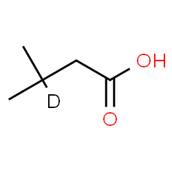 ChemSpider 2D Image | 3-Methyl(3-~2~H)butanoic acid | C5H9DO2