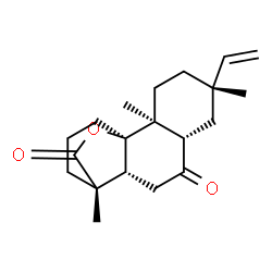 ChemSpider 2D Image | (5beta,8beta,9alpha,10beta,13alpha)-10,18-Epoxyros-15-ene-7,18-dione | C20H28O3