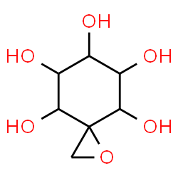 ChemSpider 2D Image | 1-Oxaspiro[2.5]octane-4,5,6,7,8-pentol | C7H12O6
